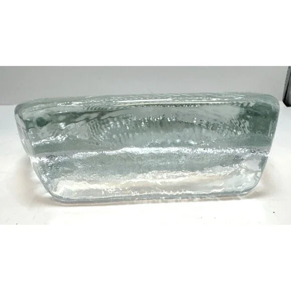 Pair 2 vintage Pilgrim Glass fish bookends from the 1970s 3D nautical ocean - Picture 4 of 7